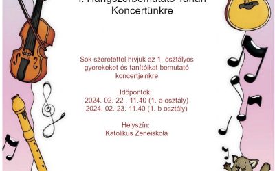 Zenesikolai hangszerbemutató