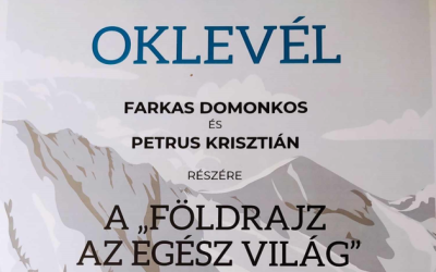 „Földrajz az egész világ”