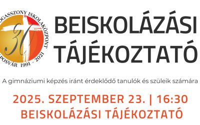 Beiskolázási tájékoztató