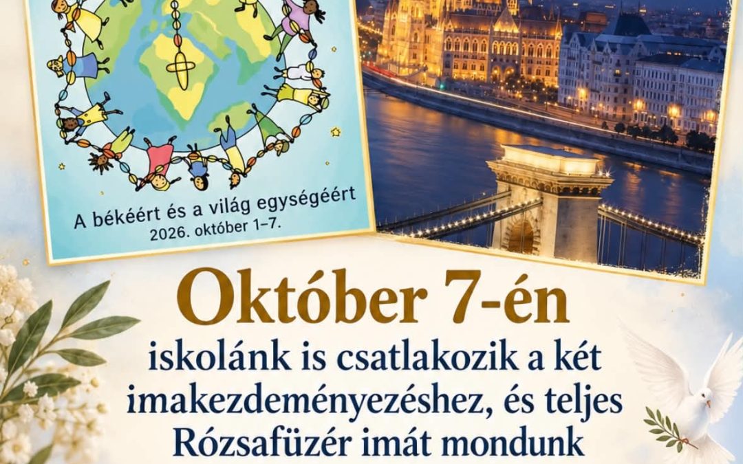 Közös Rózsafüzér imádság iskolánkban