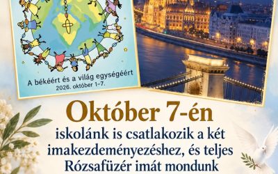 Közös Rózsafüzér imádság iskolánkban