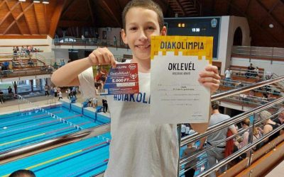 Kiváló eredmény az Úszás Diákolimpia országos döntőjén