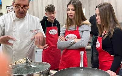 Olasz főzőiskolán vettek részt diákjaink