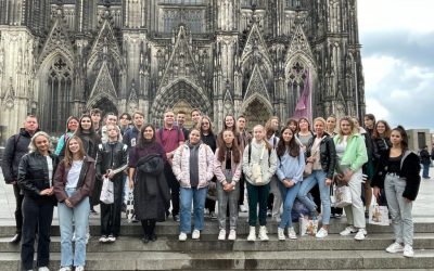 A dortmundi arénát és a kölni dómot is láthatták a diákok