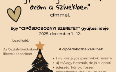 „Figyelmesség a dobozban, öröm a szívekben”